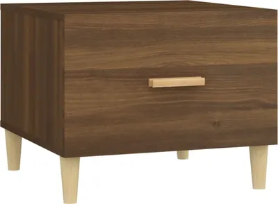 Produktbild von vidaXL Couchtisch Braun Eiche 50x50x40 cm Holzwerkstoff