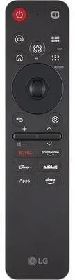 Zdjęcie produktu dla Pilot uniwersalny LG MR25GA MAGIC REMOTE czarny