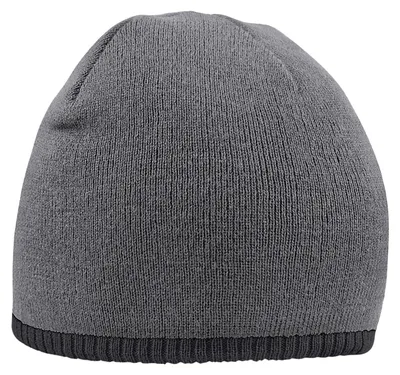 Image de Beechfield - Bonnet pour hommes/femmes unie FK1498 (taille unique) (gris graphite/noir)