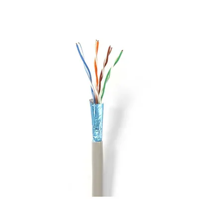 Produktbild von Nedis CCBGUTP5GY305S, 305 m, Cat5e, U/UTP (UTP), Grau