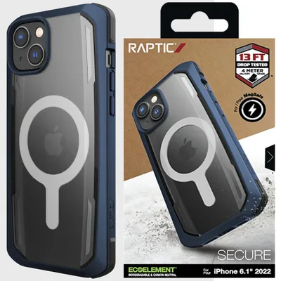 Produktbild von Raptic X-Doria Secure Case Iphone 14 Mit Magsafe Panzertasche Blau