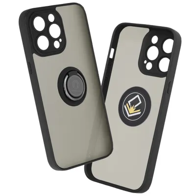 Produktbild von Techsuit Glinth Back Cover Hülle für Apple iPhone 14 Pro Max - Schwarz