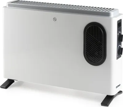 Zdjęcie produktu dla Domo DO7351CH, Elektryczny grzejnik konwektorowy, 1,58 m, Wewnętrzna, Podłoga, Biały, obrotowy