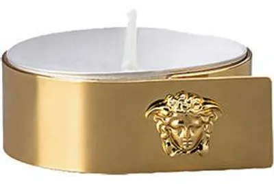 Produktbild von Versace by Rosenthal Teelichthalter Medusa Gold