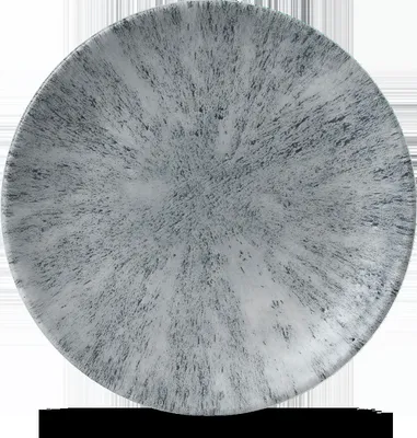 Produktbild von Churchill Super Vitrified Studio Prints Stone Pearl Grey Flache Coup Teller, 16,5 cm, 12 Stück