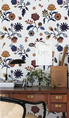 Produktbild von Coloray Fototapete 208x146 cm Vlies-Fototapete - Abstrakte floral geometrisch