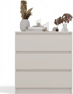 Produktbild von Kommode Malwa M3 Kaschmir Beige für Zuhause fürs Büro