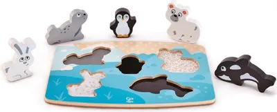 Zdjęcie produktu dla Puzzle na tablicy - Zwierzęta polarne