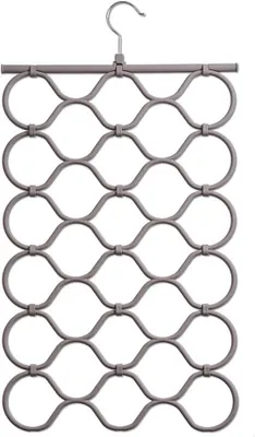 Accessoire-Haken aus Kunststoff, 37 x 67 cm, grau