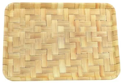 Produktbild von Tablett rechteckig 31.5 x 22.5 x 1.5 cm aus Kunststoff