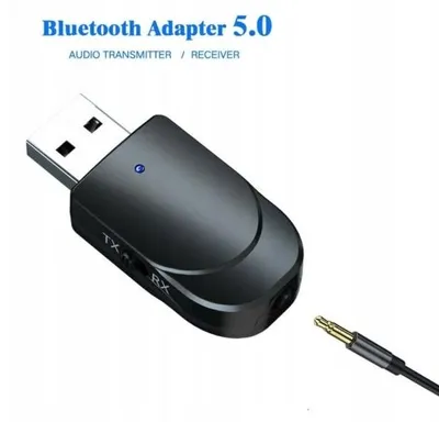Obrázek produktu pro Bluetooth 5.0 přijímač/vysílač 2v1 AUX USB KN330