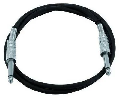 Produktbild von Mono Klinke/Klinke Kabel 0,5m KC-05 schwarz