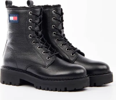 Produktbild von Tommy Jeans Damen Stiefeletten EN0EN02317 BDS Farbe: Schwarz Größe: 38