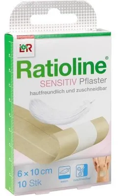 Produktbild von RATIOLINE sensitive Wundschnellverband 6 cmx1 m