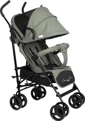 Produktbild von Tataway Easy Walk Kinderwagen Salbeigrün – Eleganz, Komfort und Funktionalität für heranwachsende Kinder, perfekt für jeden Spaziergang