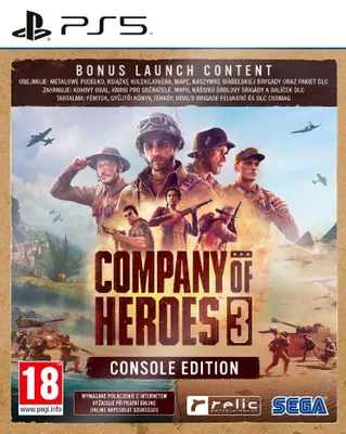 Produktbild von Playstation Games Ps5 Company Of Heroes 3 Limited Edition Metal Case Durchsichtig PAL Durchsichtig PAL