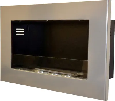 Produktbild von Ethanol und Gel Kamin Modell Dublin Deluxe Royal Silber