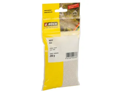 Produktbild von NOCH Kies, grob, für Modellbau mit Brauntönen, 250 g Beutel für alle Spurweiten G, 0, H0, TT, N, Z