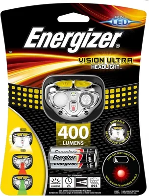 Zdjęcie produktu dla Latarka czołowa Energizer HDL30 400 lm