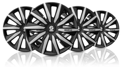Immagine prodotto di Copricerchi da 16 pollici nero-grigio SPC1683BKSV SPARCO