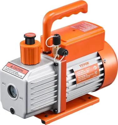 Immagine prodotto di Pompa per vuoto 5 CFM HVAC Pompa per vuoto rotativa monostadio a palette Olio incluso