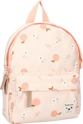 Produktbild von Kidzroom Perfect Picnic Rucksack – Bunter Kinderrucksack mit Früchte-Print und Fronttasche