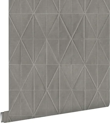 Zdjęcie produktu dla ESTAhome tapeta flizelinowa z ekoteksturą motyw origami ciemnoszarym 53 cm x 10.05 m