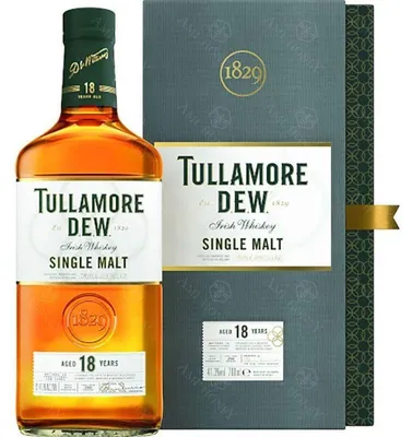 Immagine prodotto di Tullamore D.E.W. 18 anni Single Malt Irish Whiskey 41,3% Vol. 0,7 l in confezione regalo