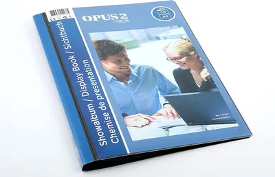 Produktbild von EUROPEL Sichtbuch DIN A4 10 Hüllen anthrazit