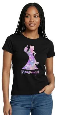 Produktbild von Spreadshirt JGA Frauen | Rumpunzel Frauen T-Shirt, XXL, Schwarz