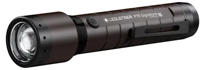 Produktbild von Ledlenser Tachenlampe P7R Signature Espresso Braun, bis zu 2000 Lumen, 330m Leuchtweite, 90h Laufzeit, IP68, mit Rotlicht