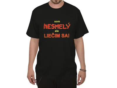 Obrázok produktu pre Tričko Som nesmelý ale liečim sa! - XXL