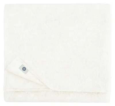 Jacquard-Damast-Tischdecke 147x300 cm, Weiß, Leinen-Baumwolle