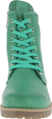 Produktbild von Andrea Conti Damen Stiefelette Boot Schnürung Leder Profilsohle 0342847, Größe:38 EU, Farbe:Grün