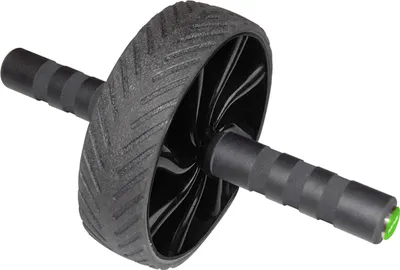 Obrázek produktu pro Tréninkové kolo Tunturi - trenažér břicha - ab wheel s protiskluzovou gumou a měkkými rukojeťmi