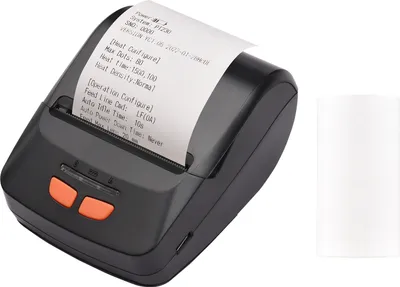 Obrázek produktu pro Bisofice Receipt Printer Portable 58 mm Mobile Thermal Printer Wireless BT Mini Invoice Card Printing Compatible with Android iOS Windows with Rechargeable Battery for Restaurant, Supermarket, Retail, Apparel, Office, Small Business