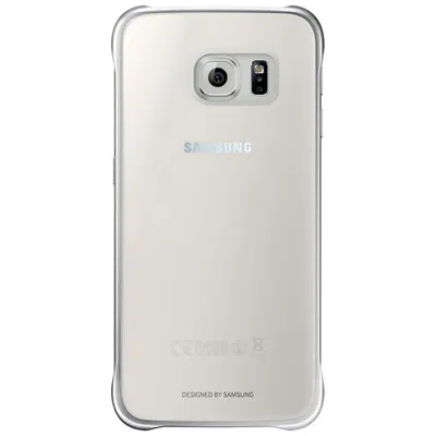 Produktbild von Samsung Clear Cover EF-QG920B Silber für Galaxy S6