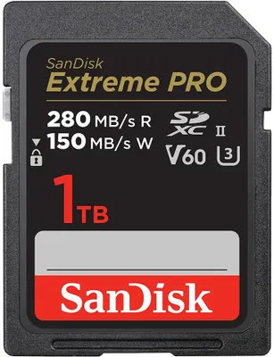 Produktbild von SanDisk Extreme Pro SDXC 1TB UHS-II C10 U3 V60