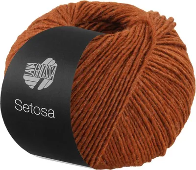 Produktbild von Lana Grossa - Setosa 0006 rostbraun