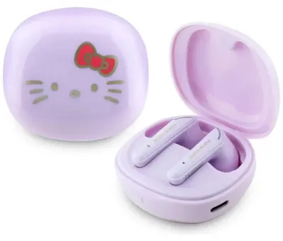 Produktbild von Hello Kitty Tws-Kopfhörer O Hochglanzoberfläche Lila