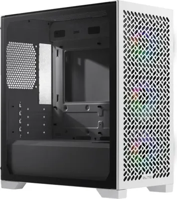 Produktbild von Cooler Master Elite 302, Mini Tower, PC, Weiß, micro ATX, Mini-ITX, Stahl, Gaming