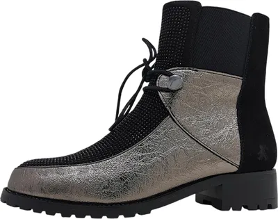 Produktbild von 2 Go Fashion Damenschuhe Stiefel Reißverschluss Schwarz Freizeit, Schuhgröße:41 EU