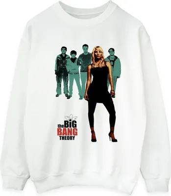 Produktbild von The Big Bang Theory - Sweatshirt für Herren BI11068 (M) (Weiß)
