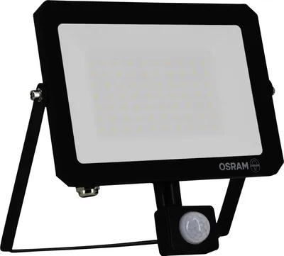 Image de Projecteur LED OSRAM, 50W, 4500lm, 6500K, 105°, IP65, blanc froid, capteur