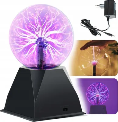 Image de Boule Magique Lampe À Plasma Lampe Éducative En Verre Cadeau Jusqu'à 30 Cm