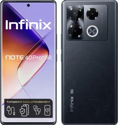 Obrázek produktu pro Infinix Note 40 PRO+ 5G 12GB/256GB Obsidian Black