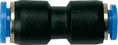Produktbild von Riegler gerade Steckverbindung Blaue Serie reduzierend Schlauch-Ø 10/8  mm - 109804