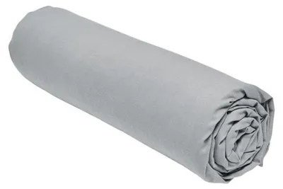 Obrázok produktu pre Cearceaf cu elastic Today Essential, bumbac, gri deschis, 160x200cm