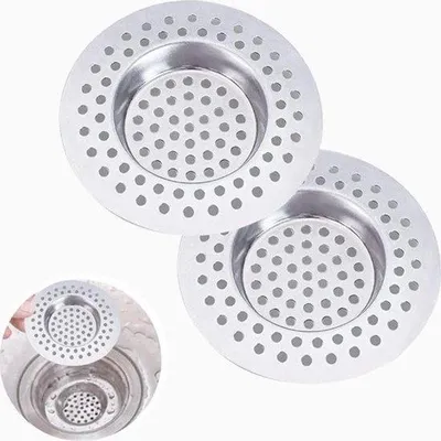 Immagine prodotto di Filtro in acciaio inossidabile in 2 pezzi per lavello e doccia, 7,5 cm
