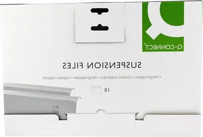 Zdjęcie produktu dla Teczka zawieszana na karty indeksowe Foolscap - 10 sztuk - Q Connect